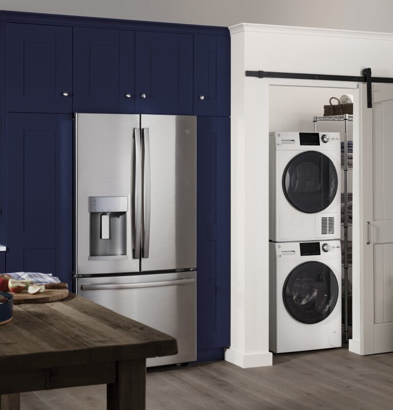 GE 24" 2.4 Cu. Ft. Front Load Washer with Steam - Other (GFW148SSMWW)