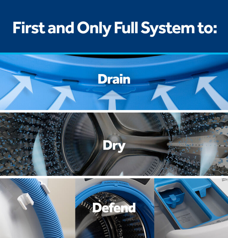 GE 4.8 cu. ft. Capacity Smart Front Load Washer with UltraFresh Vent System with OdorBlock and Sanitize w/Oxi - White (GFW550SSNWW)