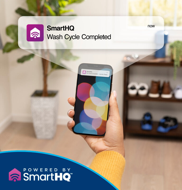 GE 4.8 cu. ft. Capacity Smart Front Load Washer with UltraFresh Vent System with OdorBlock and Sanitize w/Oxi - White (GFW550SSNWW)