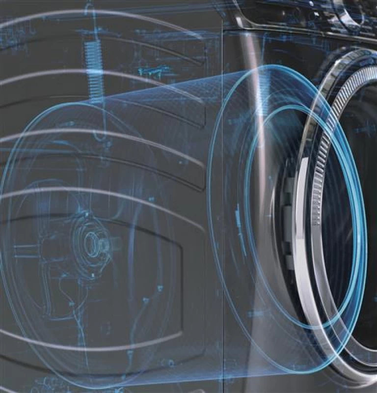 GE 4.8 cu. ft. Capacity Front Load Washer with OdorBlock™ - White (GFW550SSNWW)