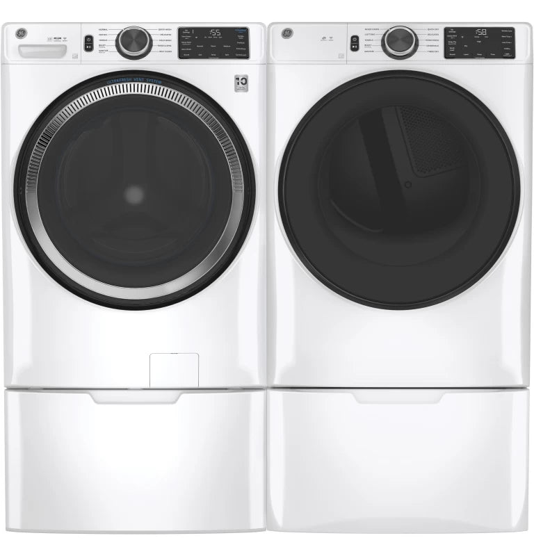 GE 4.8 cu. ft. Capacity Front Load Washer with OdorBlock™ - White (GFW550SSNWW)