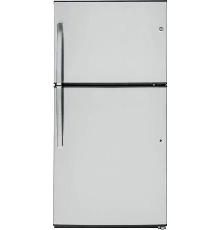 GE 21.1 Cu. Ft. Top-Freezer Refrigerator - Stainless Steel (GIE21GSHSS)