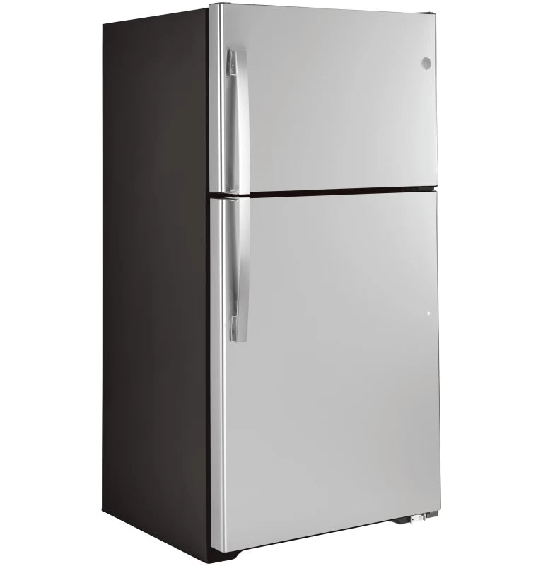 GE 21.9 Cu. Ft. Top-Freezer Refrigerator - Stainless Steel (GIE22JSNRSS)