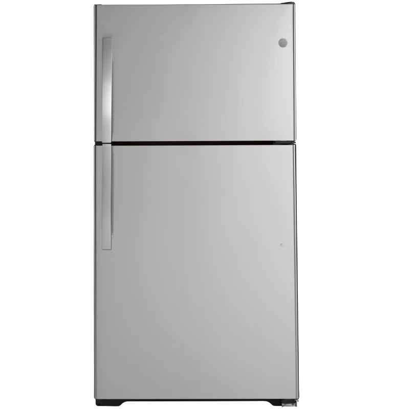 GE 21.9 Cu. Ft. Top-Freezer Refrigerator - Stainless Steel (GIE22JSNRSS)