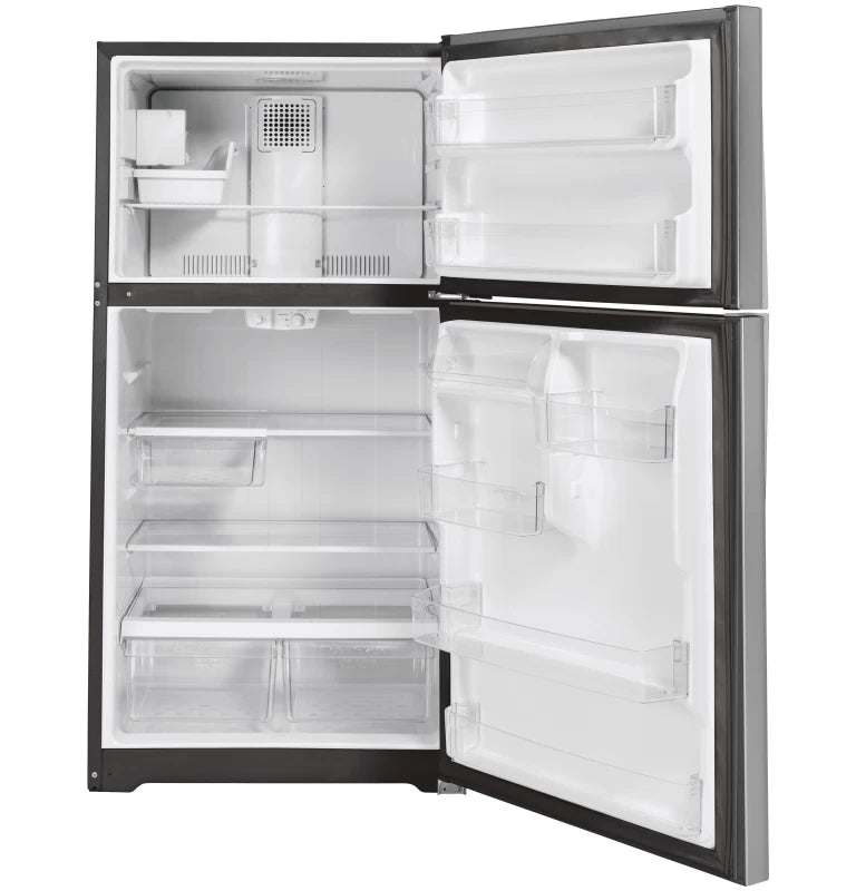 GE 21.9 Cu. Ft. Top-Freezer Refrigerator - Stainless Steel (GIE22JSNRSS)
