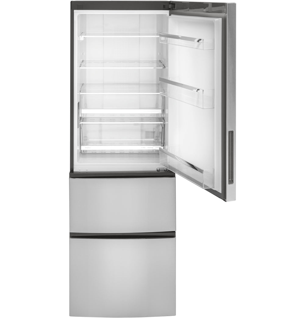 GE 11.9 Cu. Ft. Bottom-Freezer Refrigerator - Stainless Steel (GLE12HSPSS)
