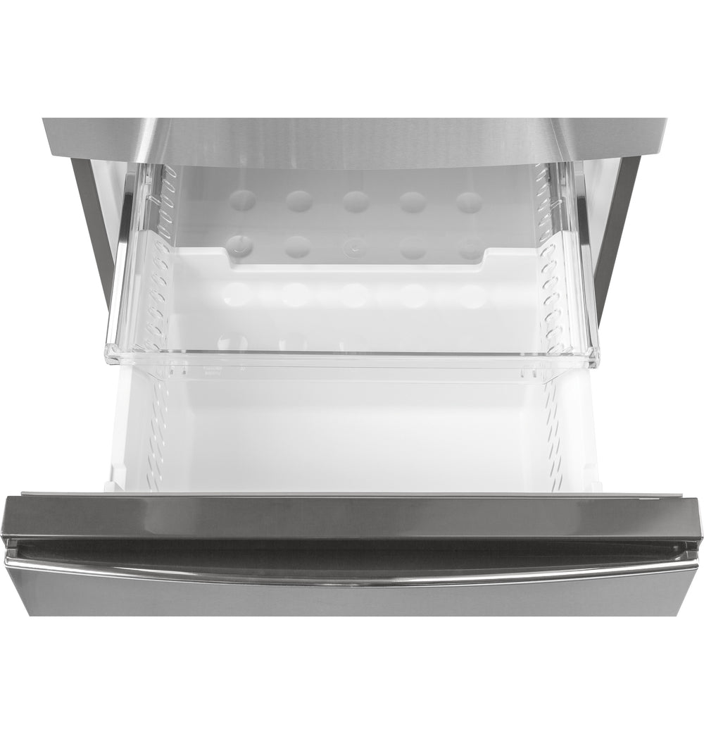 GE 11.9 Cu. Ft. Bottom-Freezer Refrigerator - Stainless Steel (GLE12HSPSS)