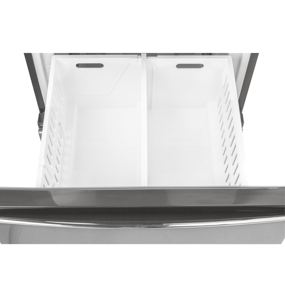 GE 11.9 Cu. Ft. Bottom-Freezer Refrigerator - Stainless Steel (GLE12HSPSS)