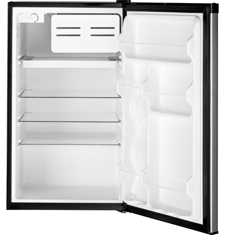 GE Compact Refrigerator - CleanSteel (GME04GLKLB)