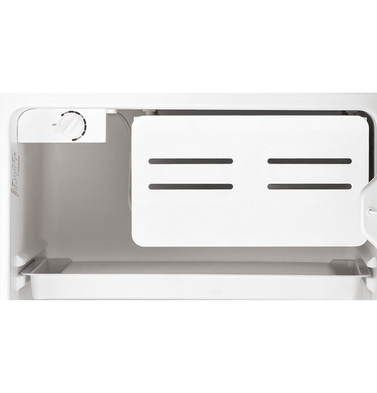 GE Compact Refrigerator - CleanSteel™ (GME04GLKLB)