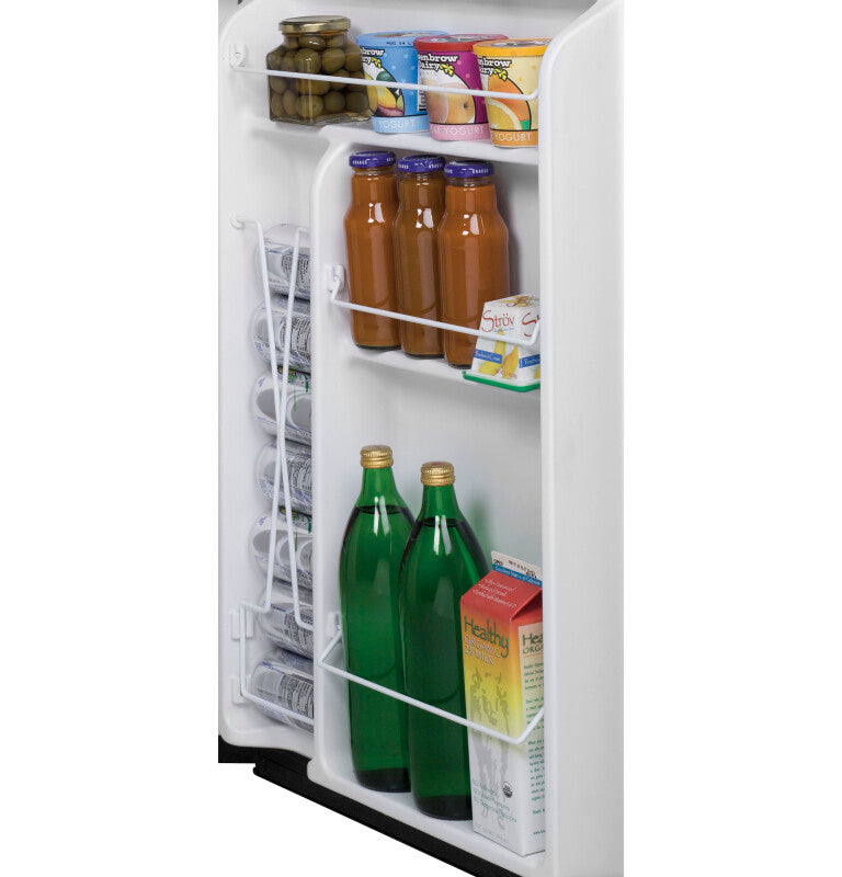 GE Compact Refrigerator - CleanSteel™ (GME04GLKLB)