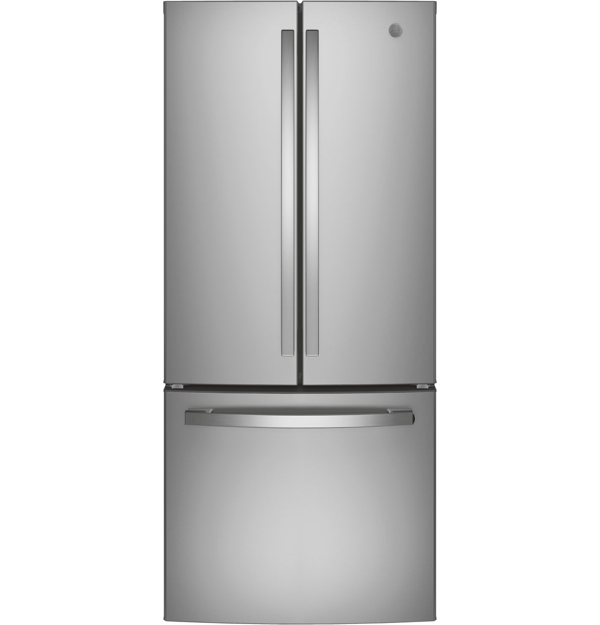 GE 20.8 Cu. Ft. French-Door Refrigerator - Fingerprint Resistant Stainless Steel (GNE21FYKFS)