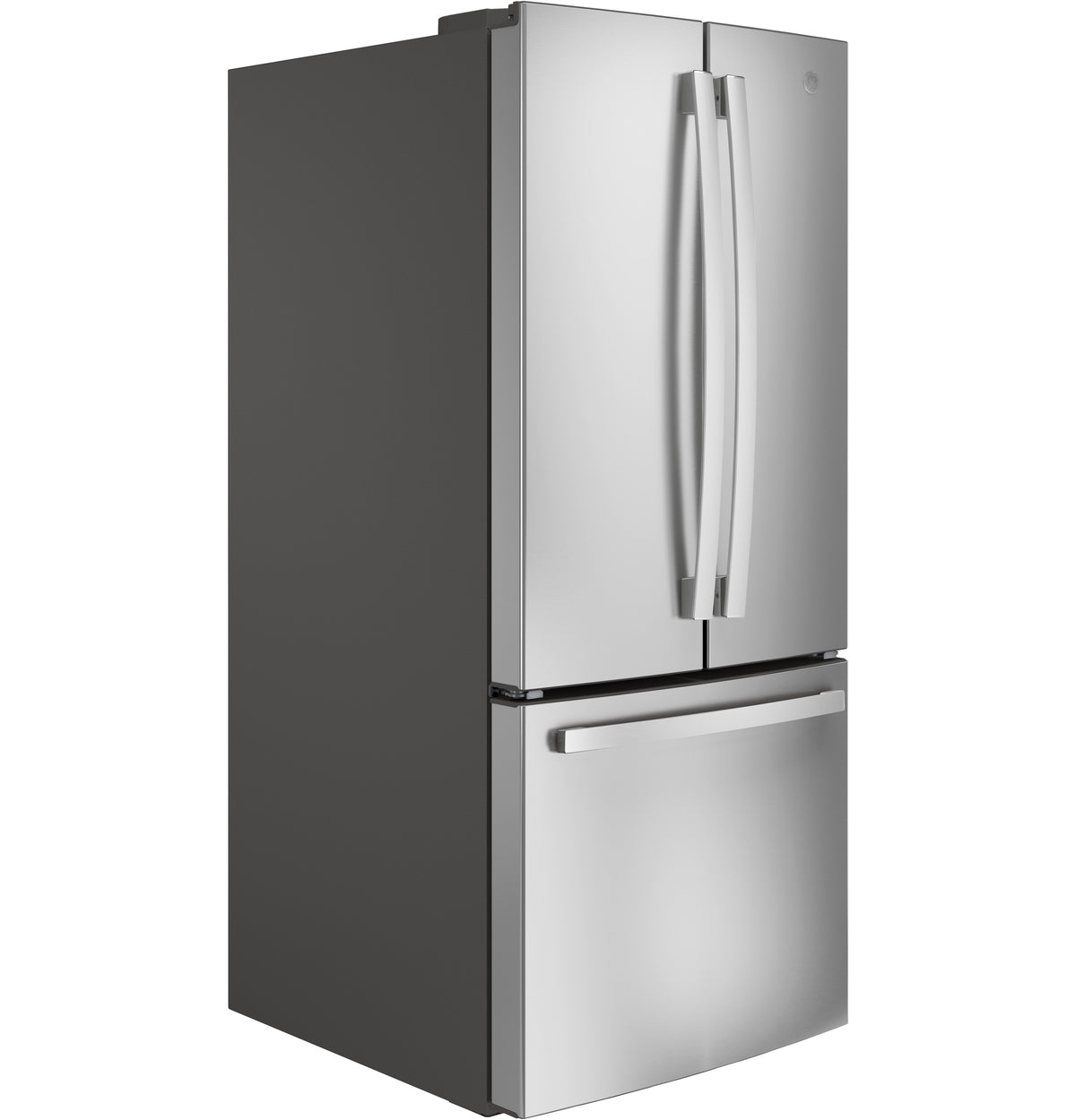 GE 20.8 Cu. Ft. French-Door Refrigerator - Fingerprint Resistant Stainless Steel (GNE21FYKFS)