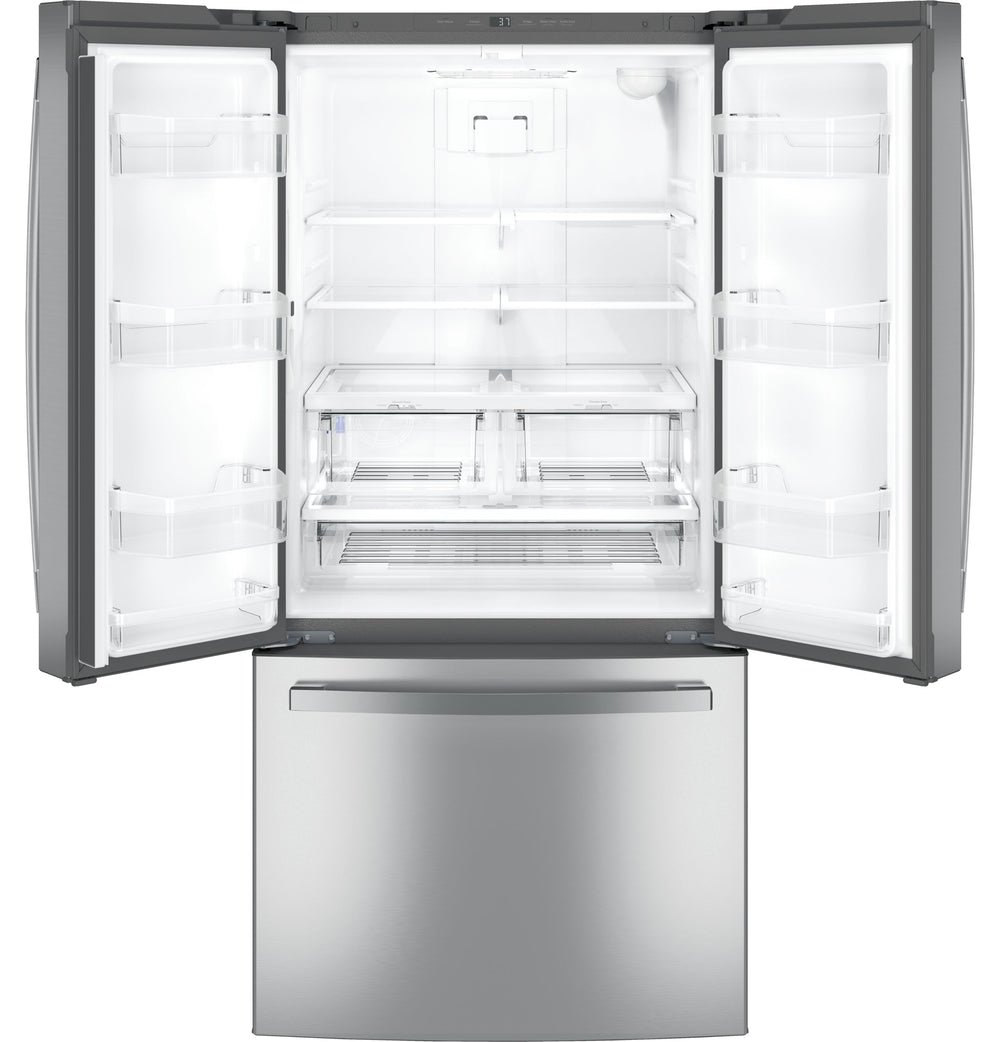 GE 24.7 Cu. Ft. French-Door Refrigerator - Stainless Steel (GNE25JYKFS)