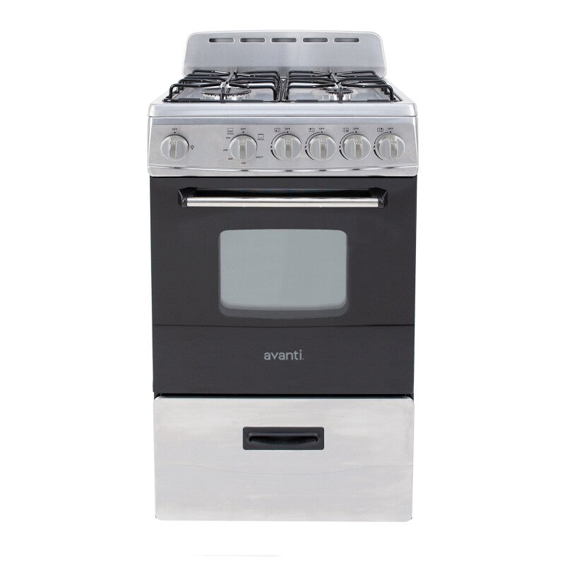 AVANTI AVANTI RANGE GAS 20" - Stainless Steel (GR2013CSS)