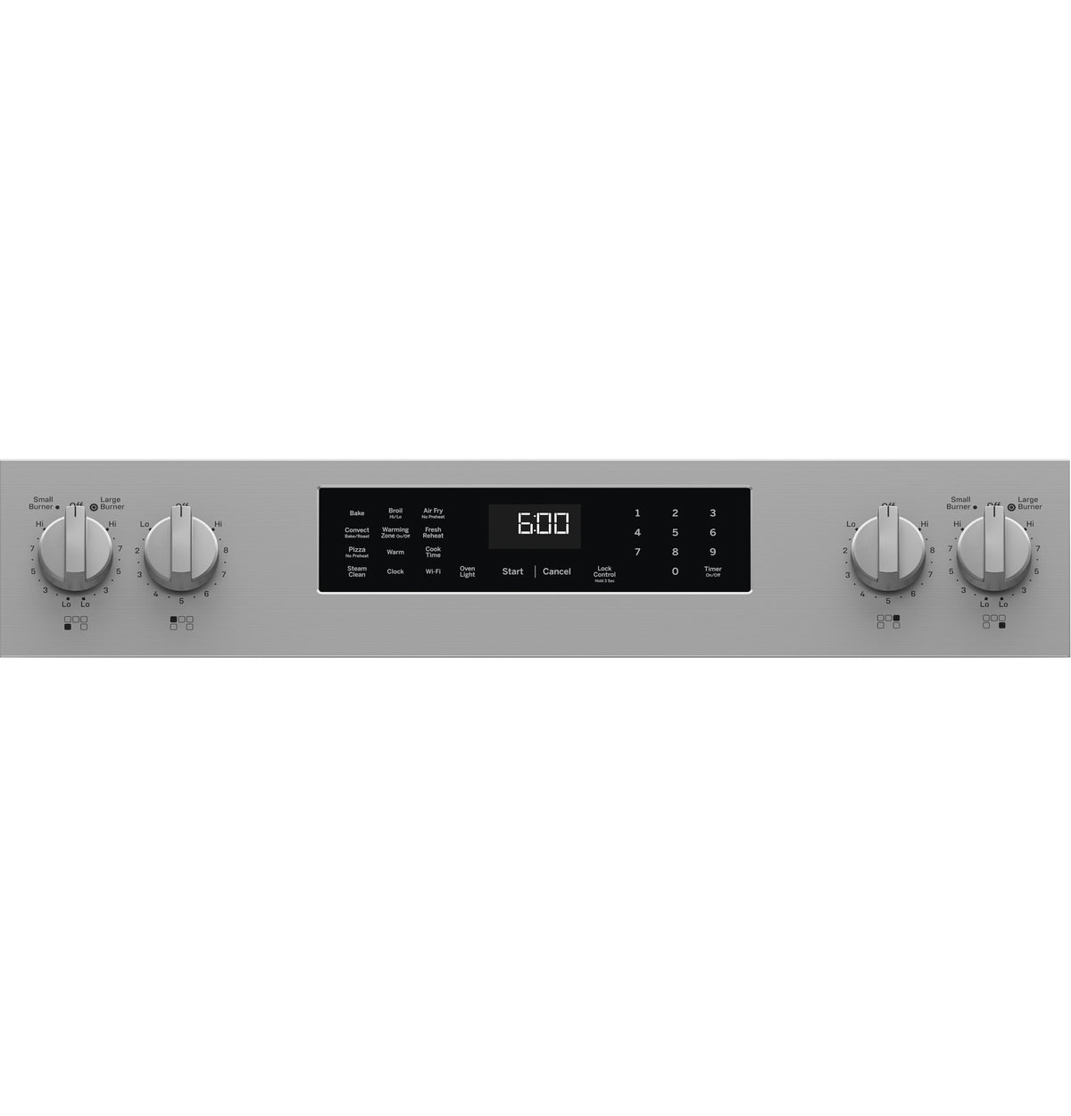 GE 30" Free-Standing Electric Convection Range with No Preheat Air Fry and EasyWash Oven Tray - Stainless Steel (GRF600AVSS)