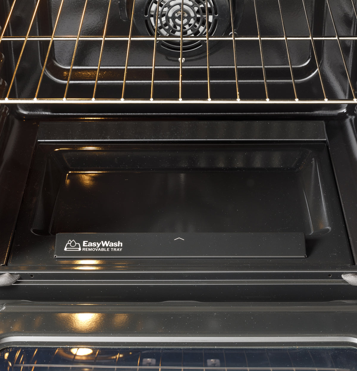 GE 30" Free-Standing Electric Convection Range with No Preheat Air Fry and EasyWash Oven Tray - Stainless Steel (GRF600AVSS)