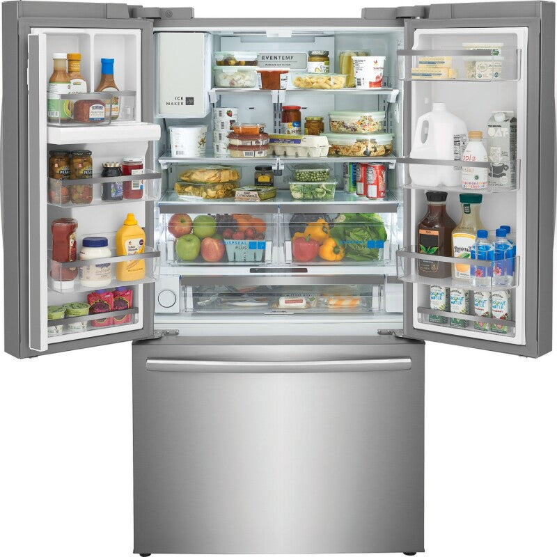 Frigidaire Gallery 23 Cu. Ft. Counter-Depth French Door Refrigerator - Stainless Steel (GRFC2353AF)