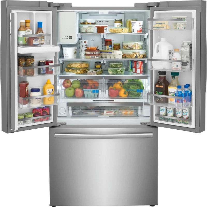 Frigidaire Gallery 22.6 Cu. Ft. Counter-Depth French Door Refrigerator - Stainless Steel (GRFC2353AF)