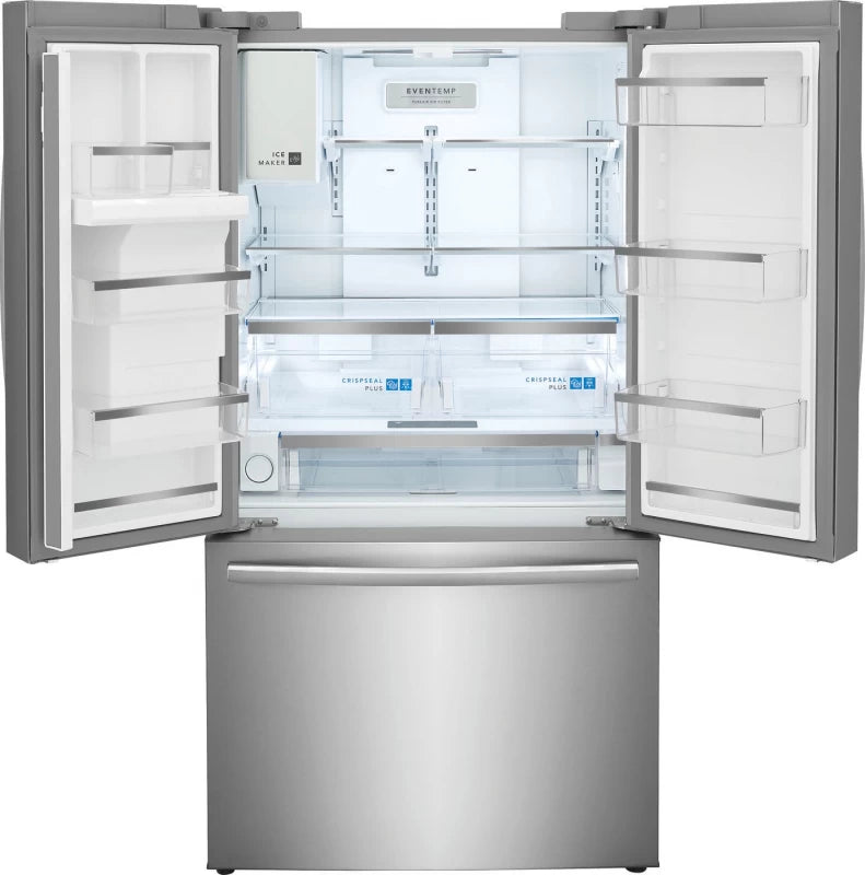 Frigidaire Gallery 22.6 Cu. Ft. Counter-Depth French Door Refrigerator - Stainless Steel (GRFC2353AF)