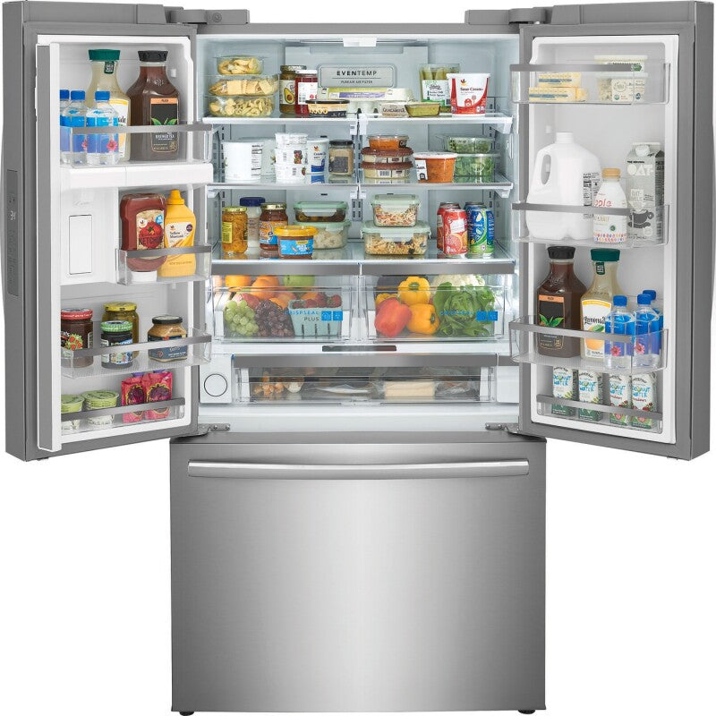 Frigidaire Gallery 23 Cu. Ft. Counter-Depth French Door Refrigerator - Stainless Steel (GRFG2353AF)