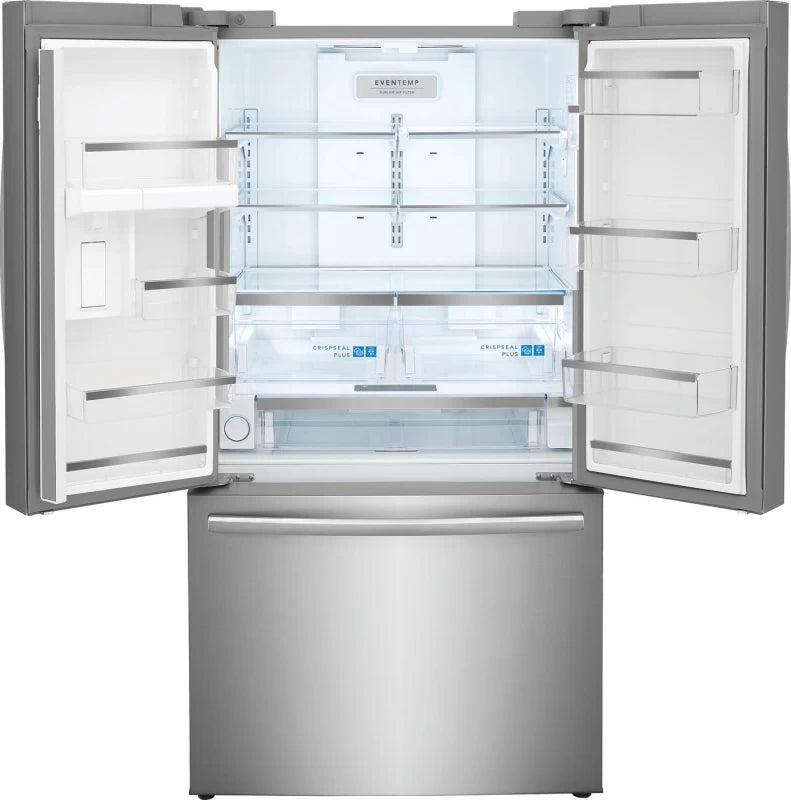 Frigidaire Gallery 23.3 Cu. Ft. Counter-Depth French Door Refrigerator - Stainless Steel (GRFG2353AF)