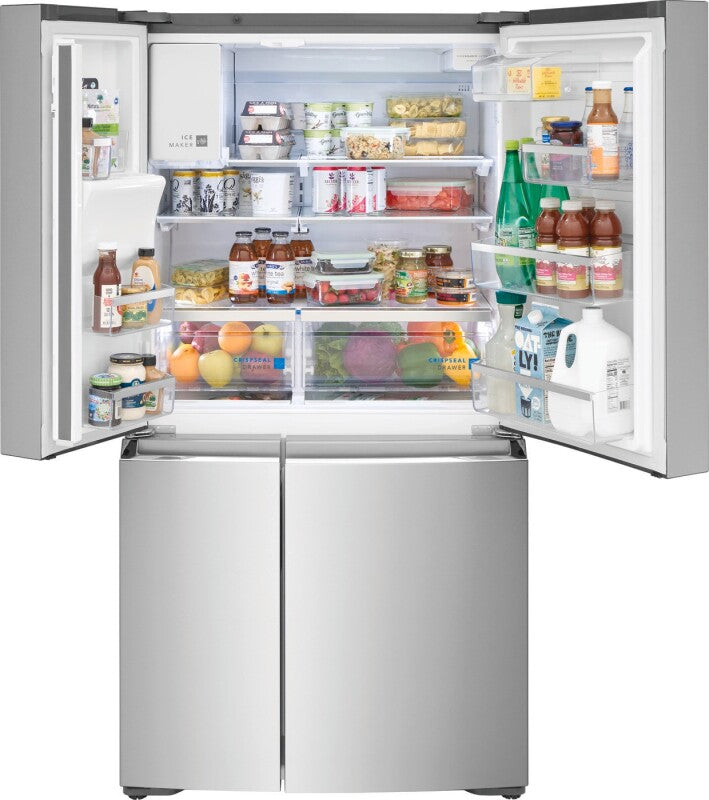 Frigidaire Gallery 21.5 Cu. Ft. Counter-Depth 4-Door Refrigerator - Stainless Steel (GRQC2255BF)