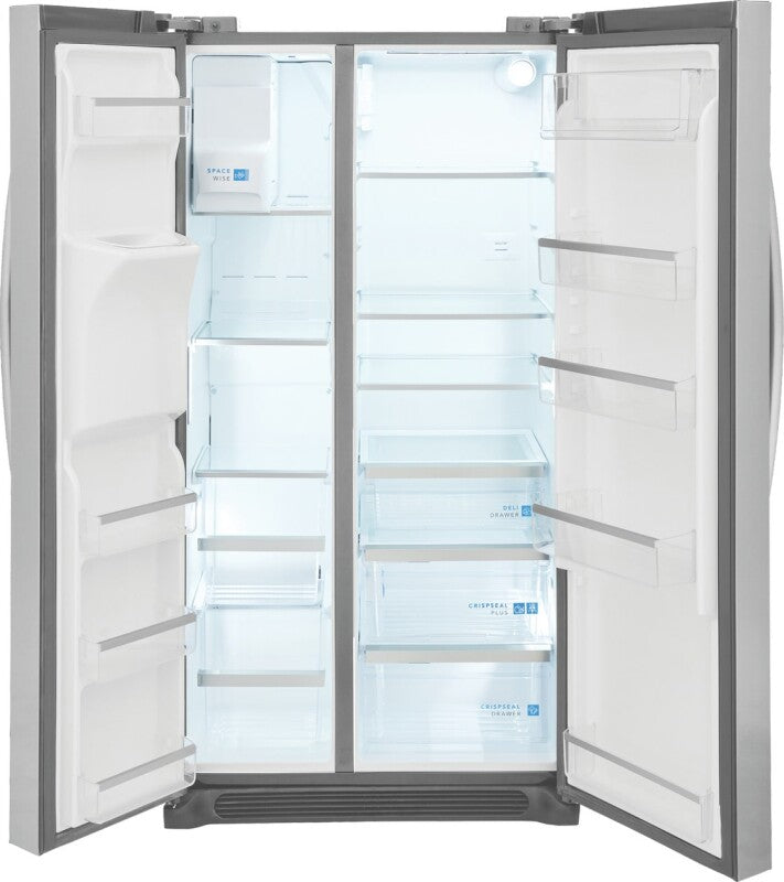 Electrolux 22.3 Cu. Ft. 36" Counter Depth Side by Side Refrigerator - Stainless Steel (GRSC2352AF)