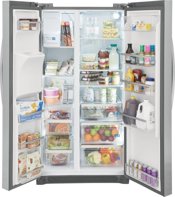 ELECTROLUX 22.3 Cu. Ft. 36" Counter Depth Side by Side Refrigerator - Stainless Steel (GRSC2352AF)