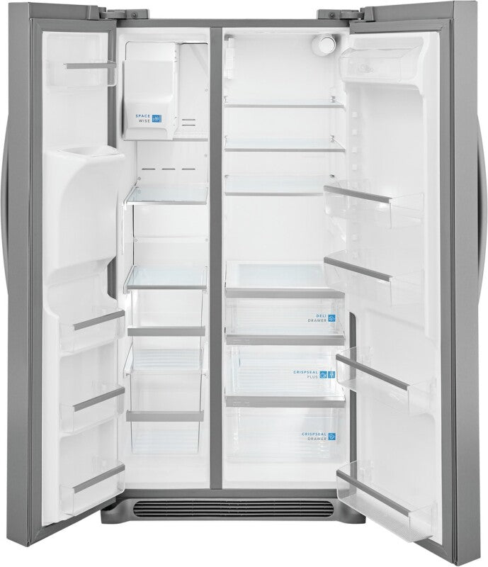Electrolux 25.6 Cu. Ft. 36" Standard Depth Side by Side Refrigerator - Stainless Steel (GRSS2652AF)