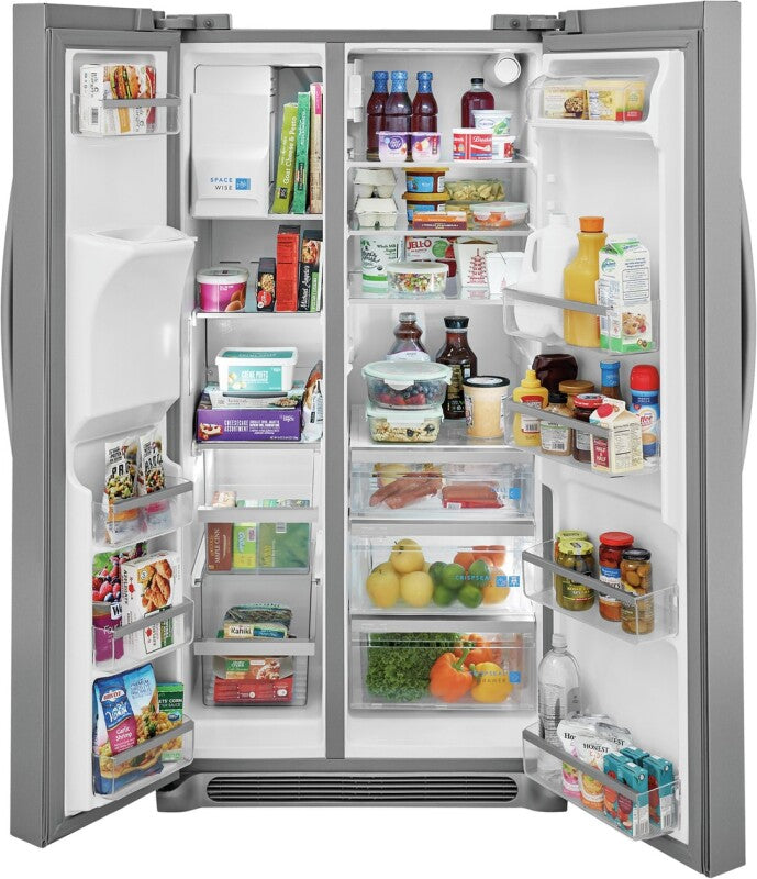 Electrolux 25.6 Cu. Ft. 36" Standard Depth Side by Side Refrigerator - Stainless Steel (GRSS2652AF)