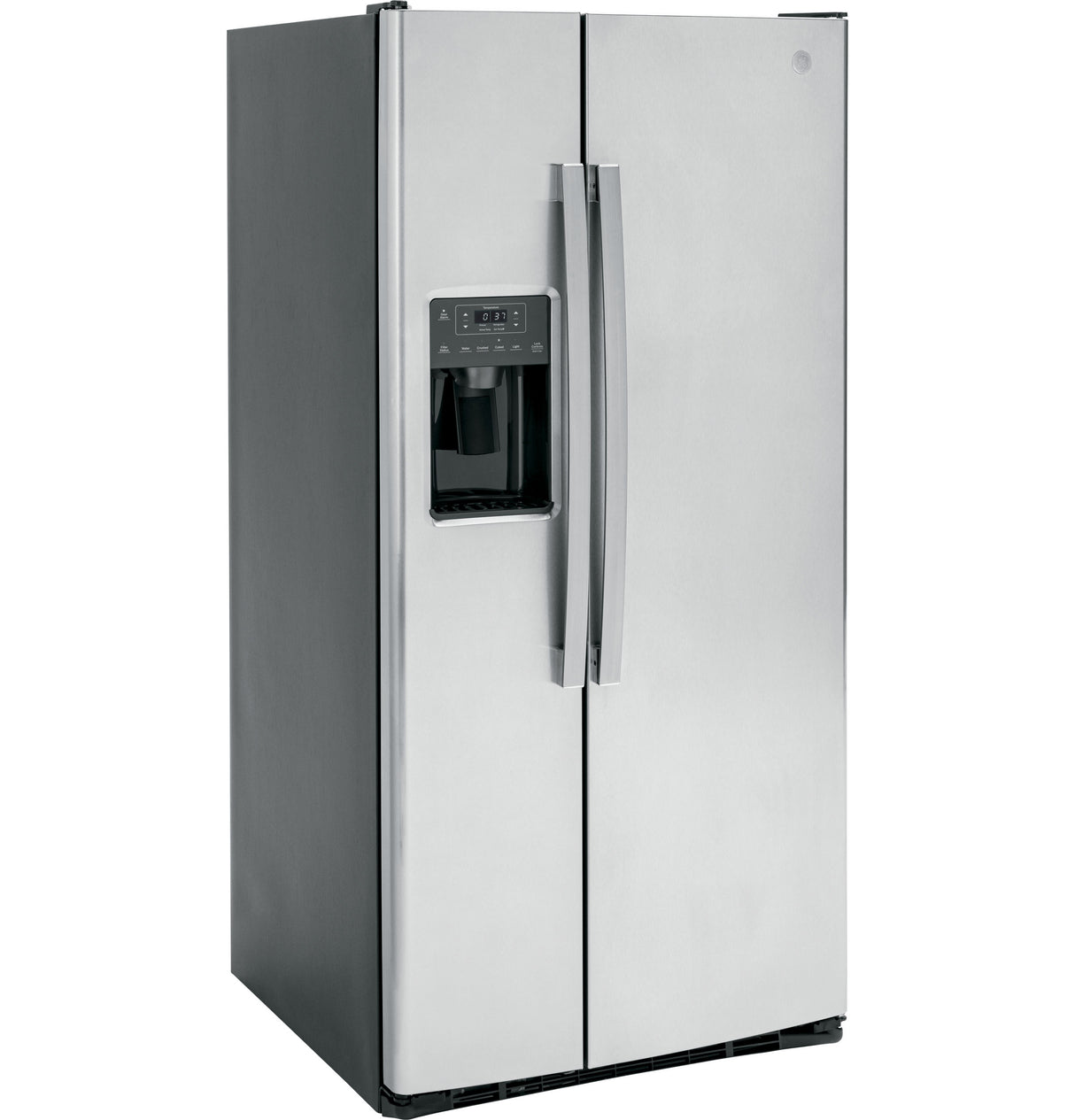 GE 23.0 Cu. Ft. Side-By-Side Refrigerator - Fingerprint Resistant Stainless (GSE23GYPFS)
