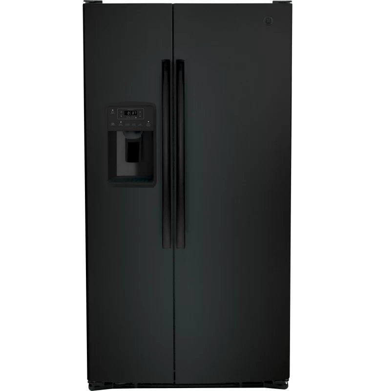 GE 25.3 Cu. Ft. Side-By-Side Refrigerator - Black (GSE25GGPBB)