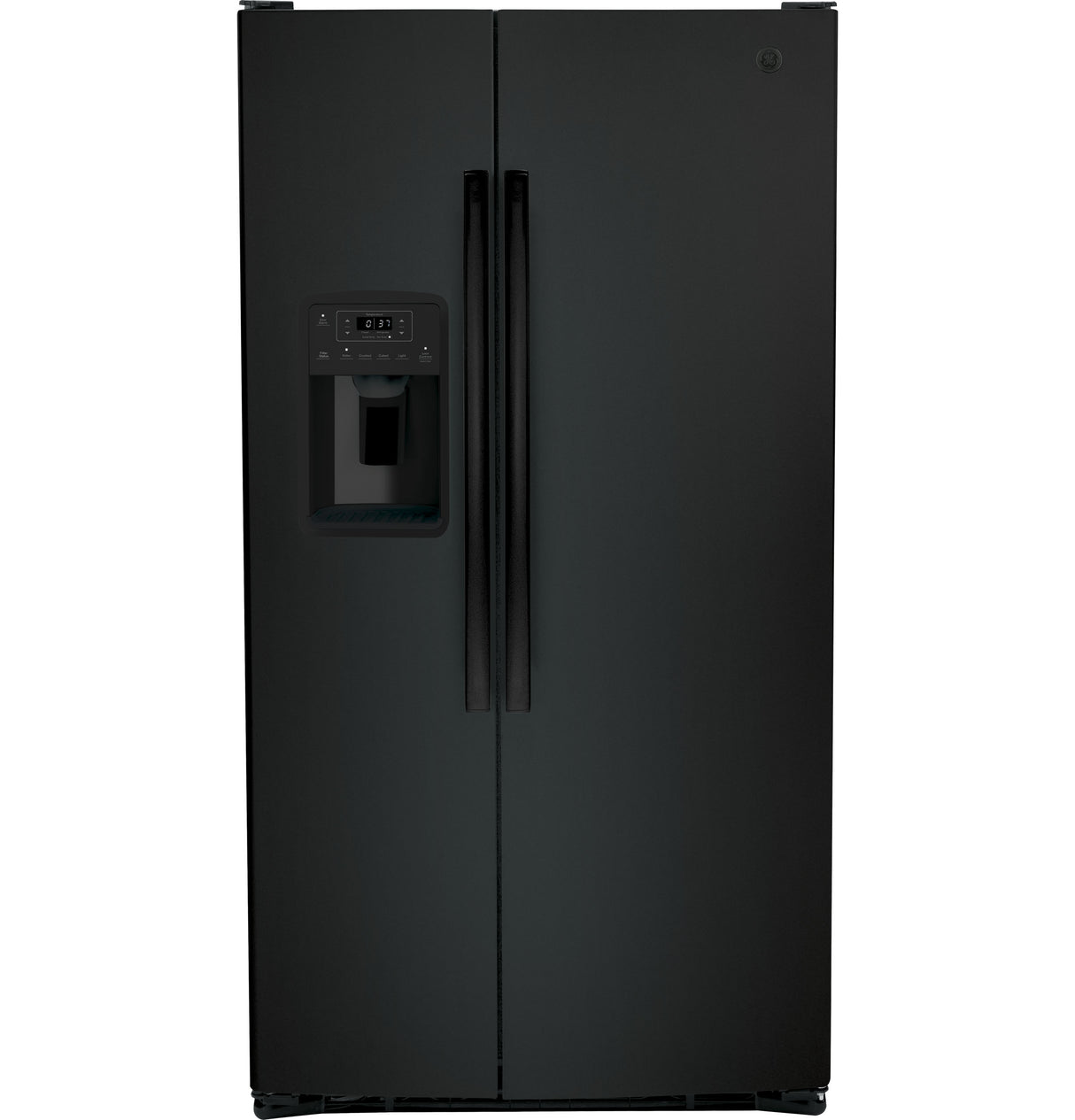 GE 25.3 Cu. Ft. Side-By-Side Refrigerator - Black (GSE25GGPBB)