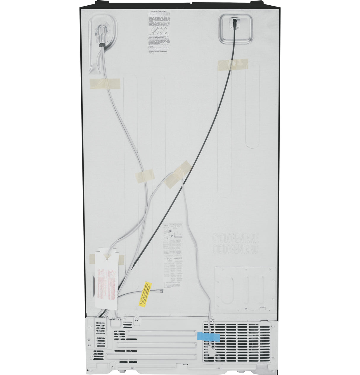 GE GE® ENERGY STAR® 25.3 Cu. Ft. Side-By-Side Refrigerator - Black (GSE25GGPBB)