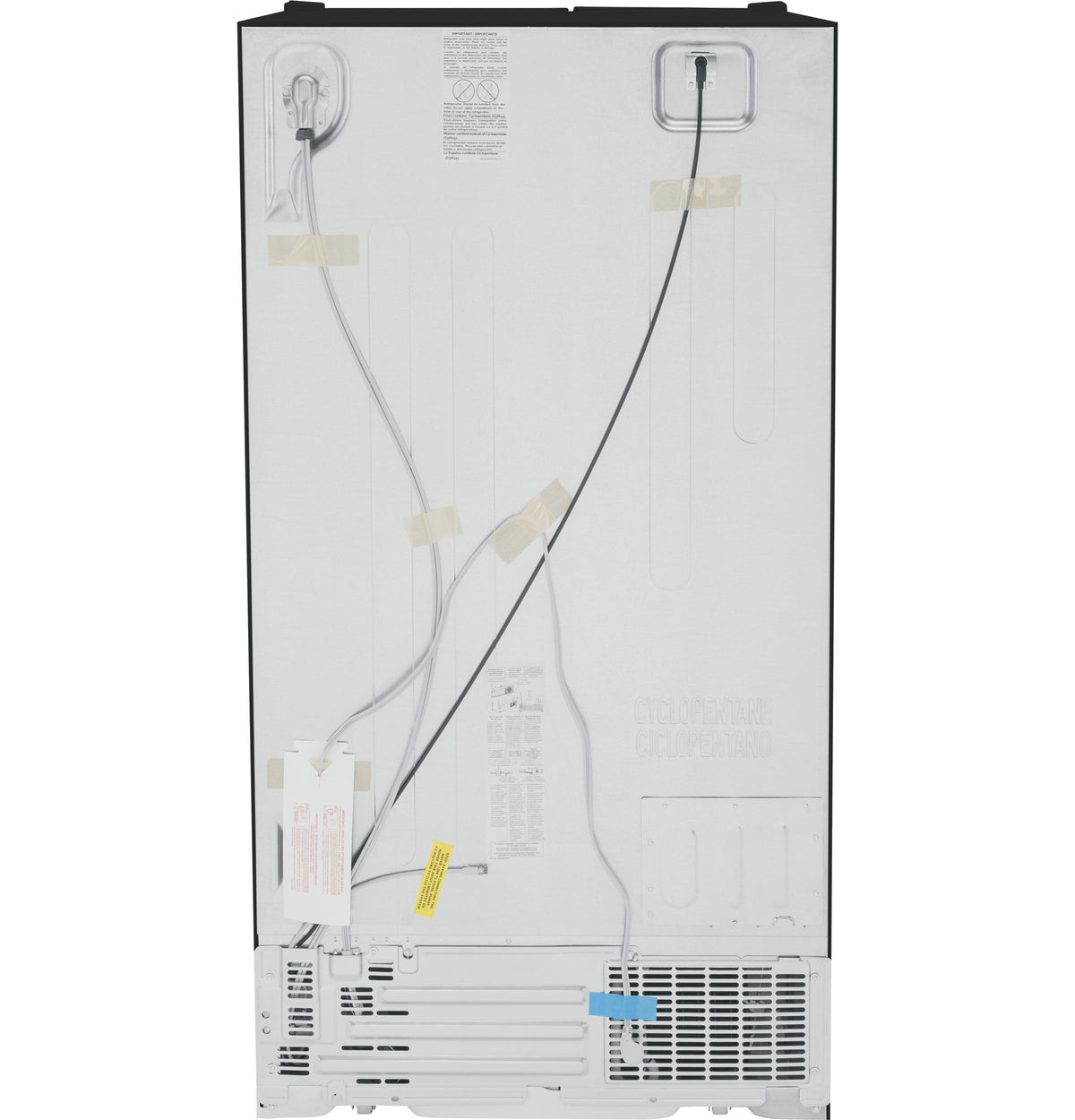 GE 25.3 Cu. Ft. Side-By-Side Refrigerator - Black (GSE25GGPBB)