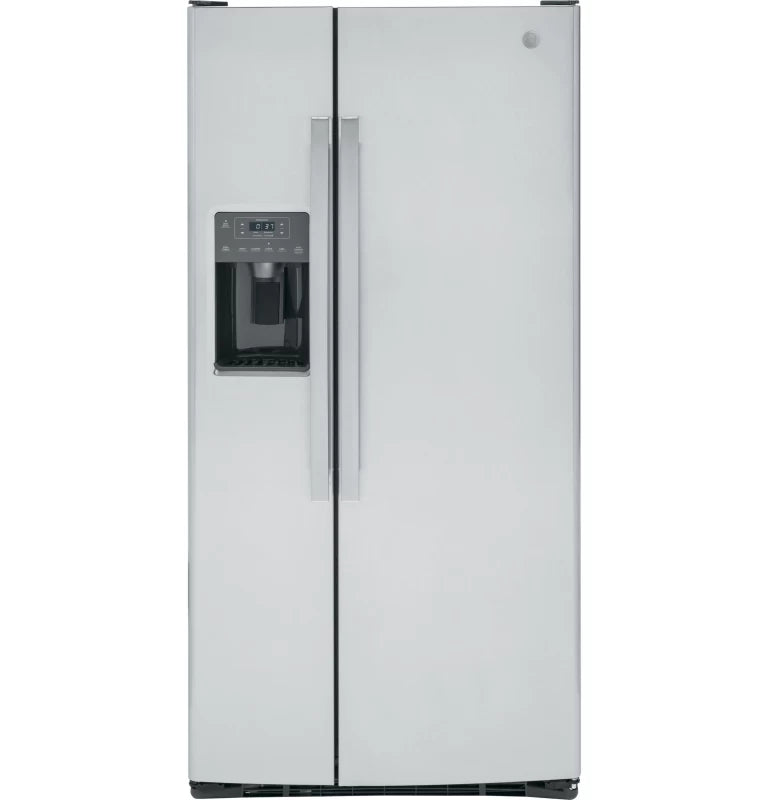 GE 23.0 Cu. Ft. Side-By-Side Refrigerator - Gray (GSS23GYPFS)