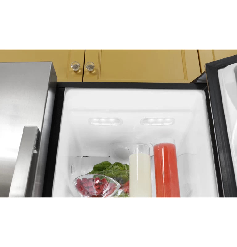 GE 23.0 Cu. Ft. Side-By-Side Refrigerator - Gray (GSS23GYPFS)