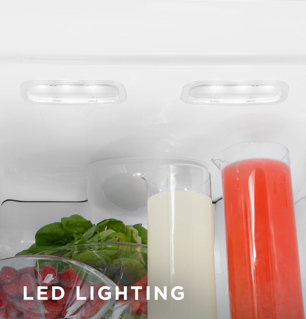 GE 25.3 Cu. Ft. Side-By-Side Refrigerator - Stainless Steel (GSS25GYPFS)