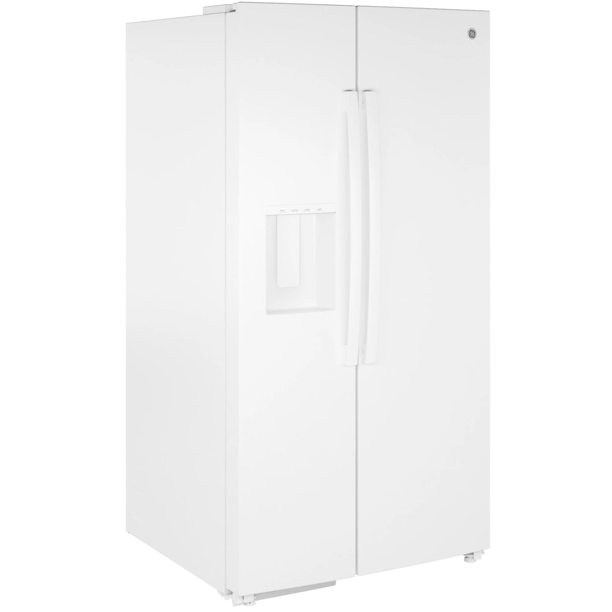 GE 27.9 Cu. Ft. Side-By-Side Refrigerator with Extra Tall Dispenser and In-Door Icemaker - White (GSS28NGYWW)