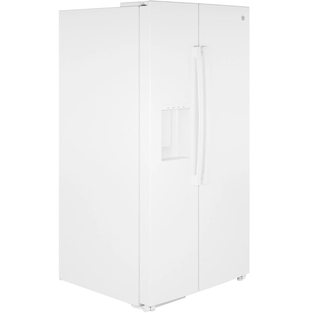 GE 27.9 Cu. Ft. Side-By-Side Refrigerator with Extra Tall Dispenser and In-Door Icemaker - White (GSS28NGYWW)