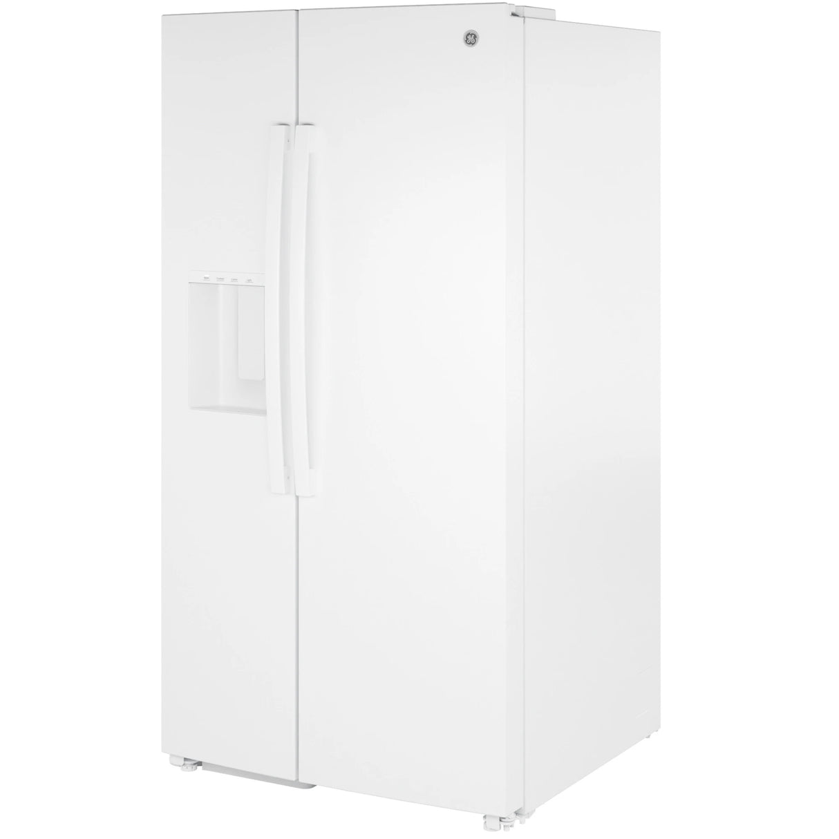 GE 27.9 Cu. Ft. Side-By-Side Refrigerator with Extra Tall Dispenser and In-Door Icemaker - White (GSS28NGYWW)