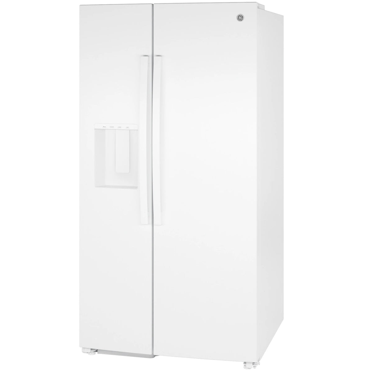 GE 27.9 Cu. Ft. Side-By-Side Refrigerator with Extra Tall Dispenser and In-Door Icemaker - White (GSS28NGYWW)