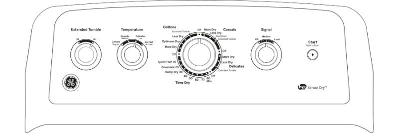 GE 7.2 cu. ft. Capacity aluminized alloy drum Electric Dryer with Sensor Dry - White (GTD45EASJWS)