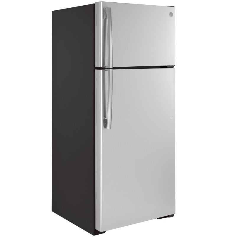 GE 17.5 Cu. Ft. Top-Freezer Refrigerator - Stainless Steel (GTS18GSNRSS)