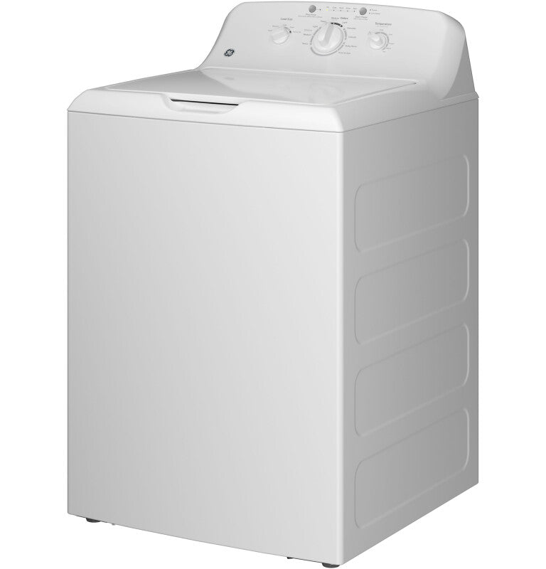 GE 4.0 cu. ft. Capacity Washer with Stainless Steel Basket and Water Level Control - White (GTW220ACWWW)