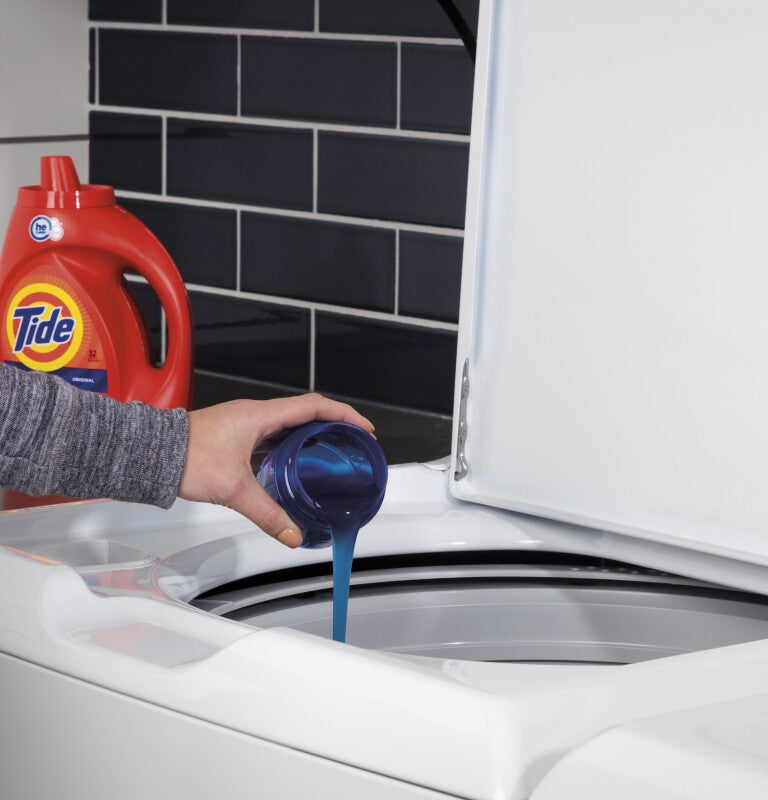 GE 4.6 cu. ft. Capacity Washer with Stainless Steel Basket - Other (GTW500ASNWS)