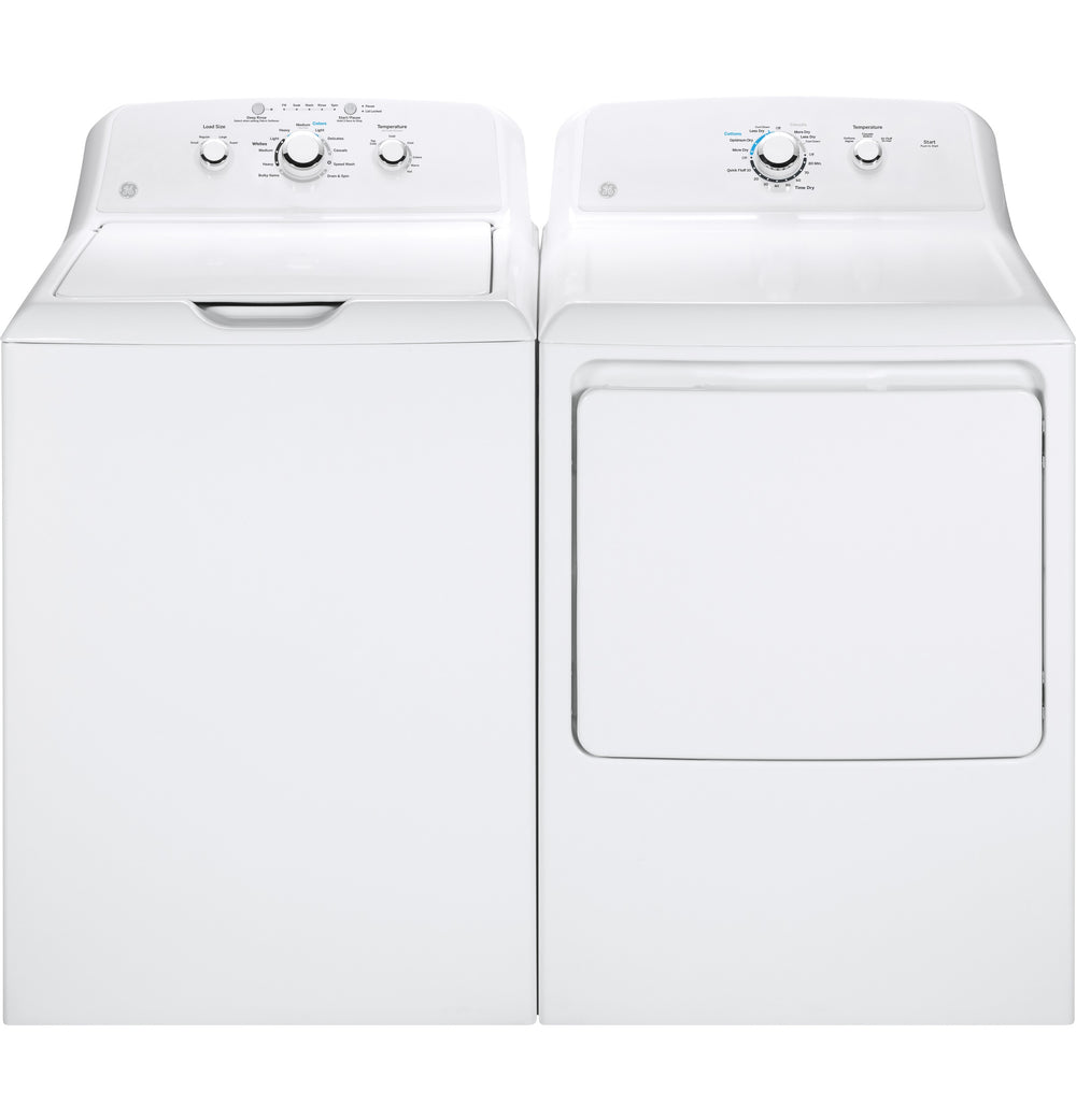 GE 6.2 cu. ft. Capacity Gas Dryer with Up To 120 ft. Venting and Shallow Depth - Other (GTX33GASKWW)