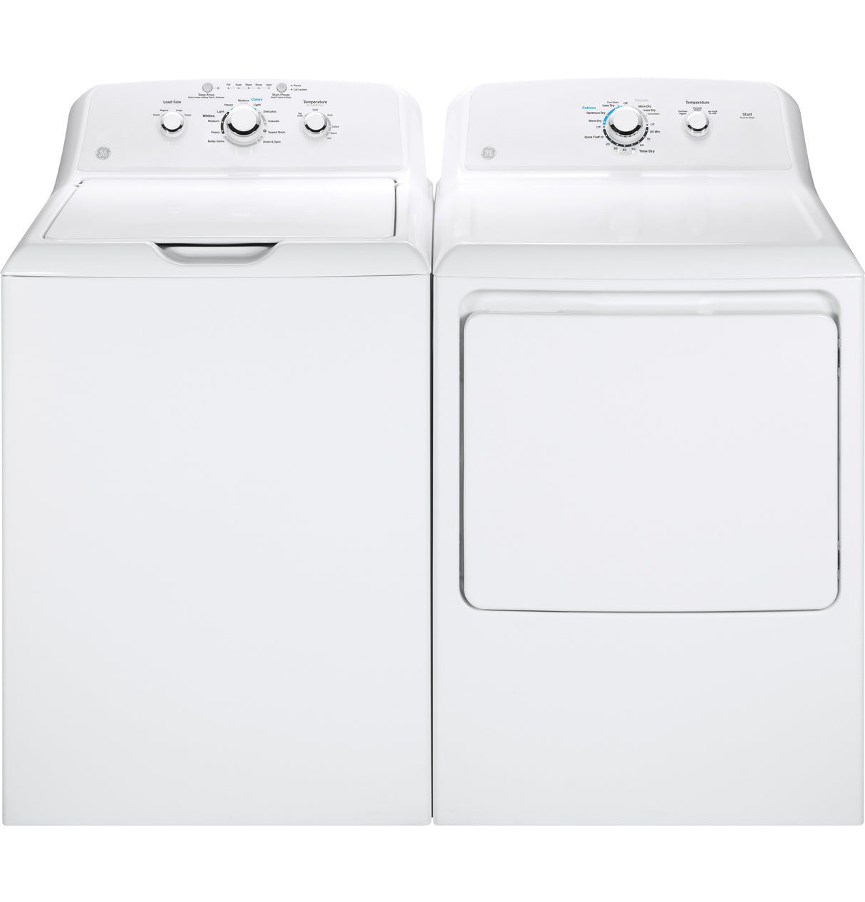 GE 6.2 cu. ft. Capacity Gas Dryer with Up To 120 ft. Venting and Shallow Depth - White (GTX33GASKWW)