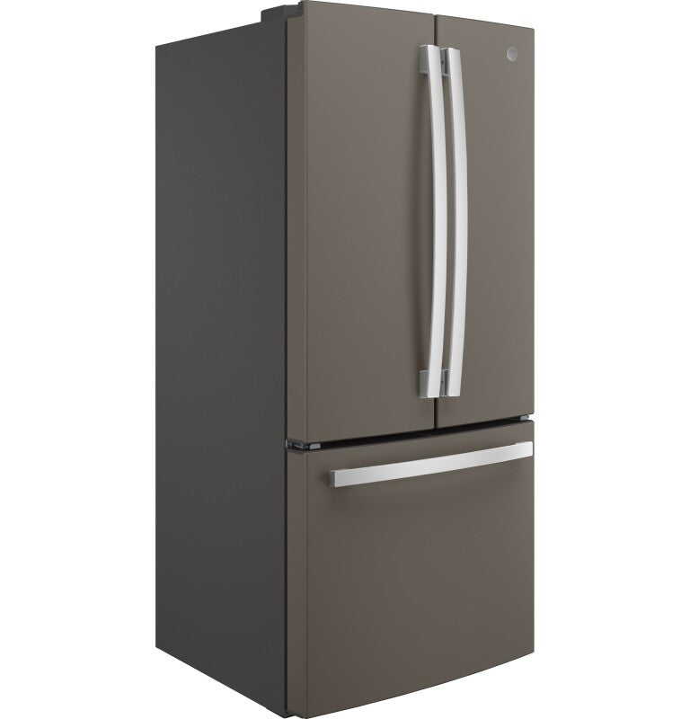 GE 18.6 Cu. Ft. Counter-Depth French-Door Refrigerator - Fingerprint Resistant Slate (GWE19JMLES)